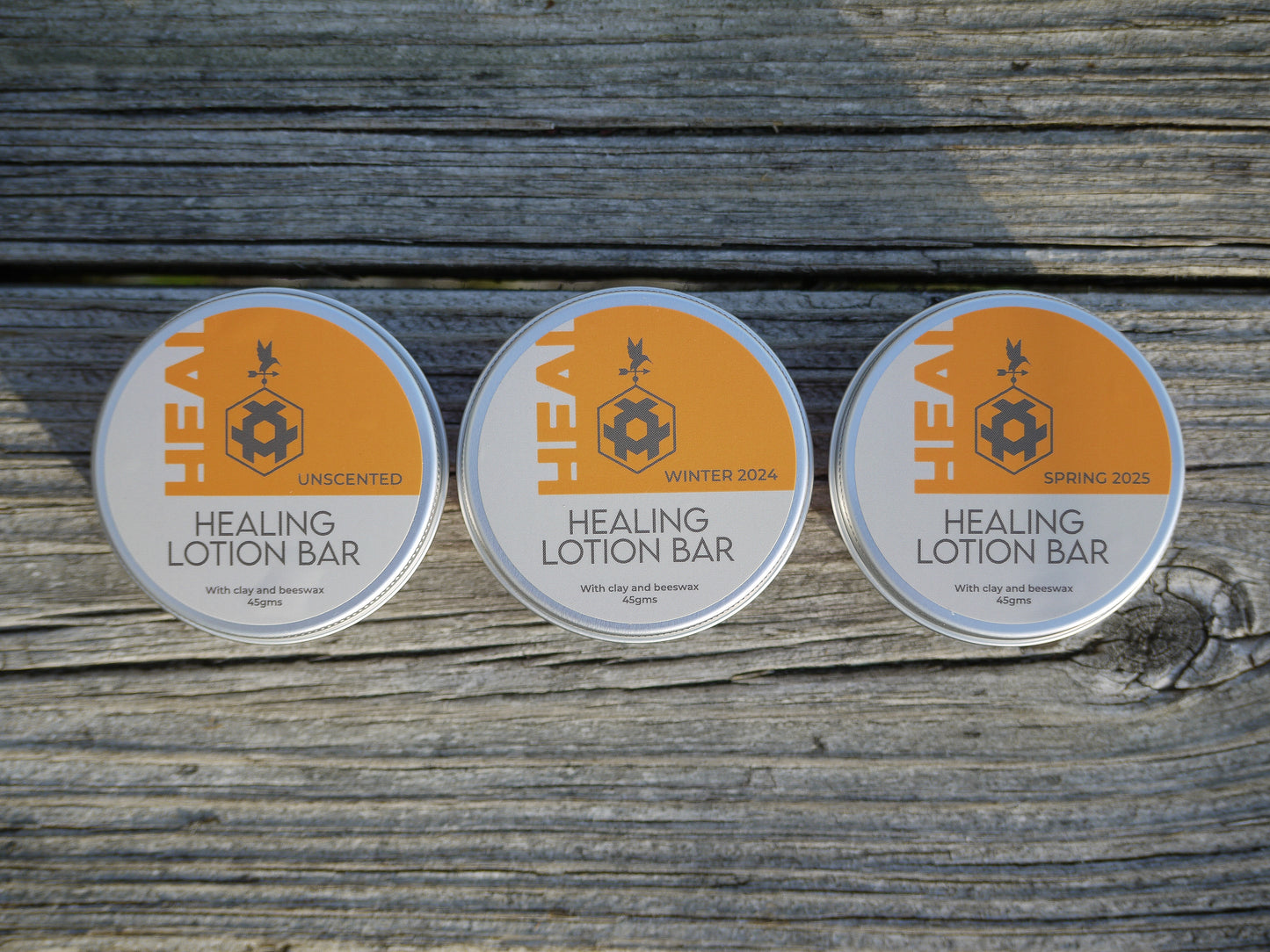 Full Set of Healing Body Lotion Bars