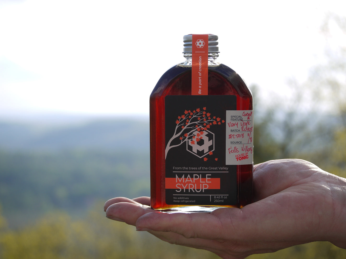 Limited Local Small Batch Wood-Fired Maple Syrup