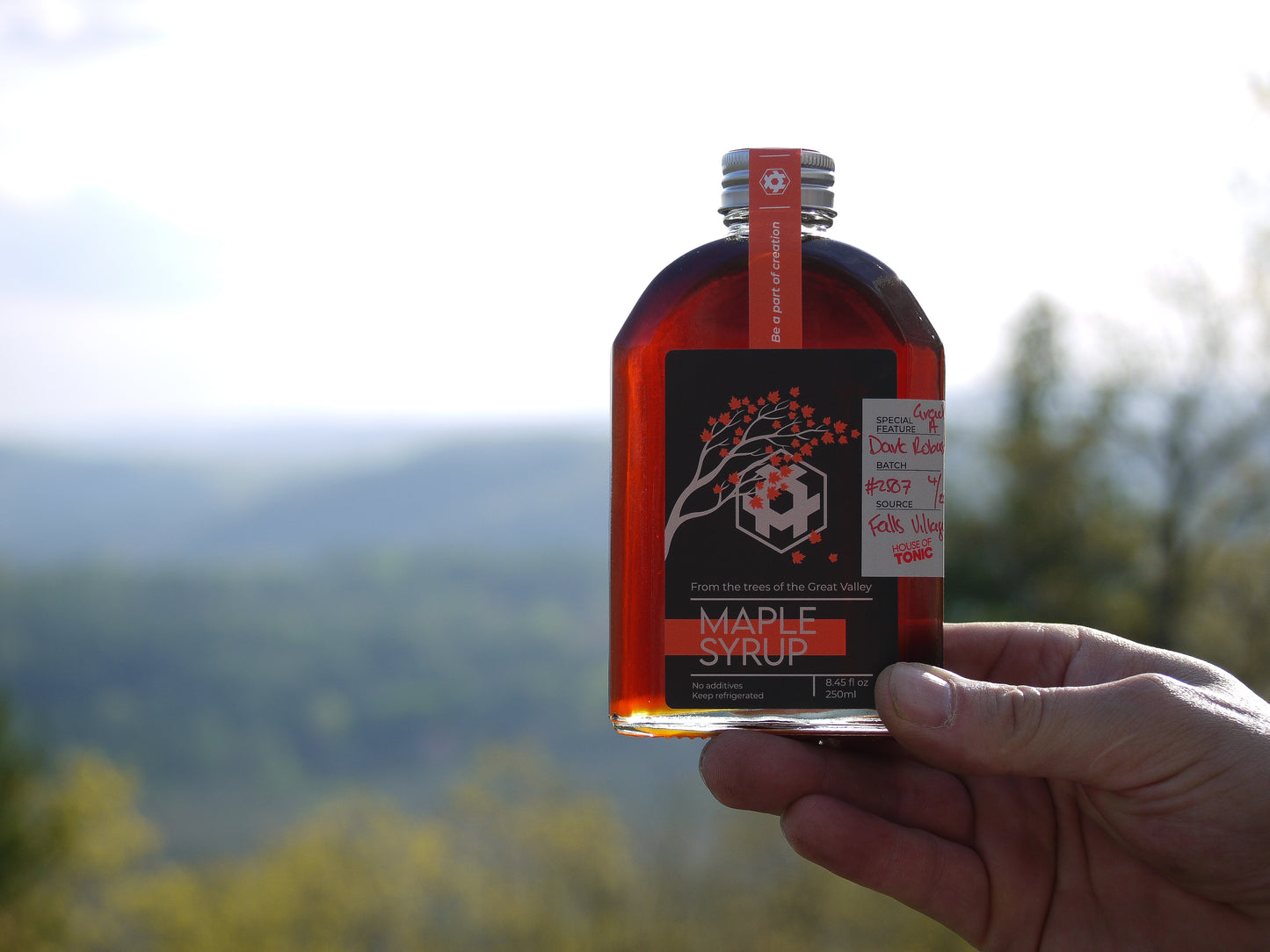 Limited Local Small Batch Wood-Fired Maple Syrup