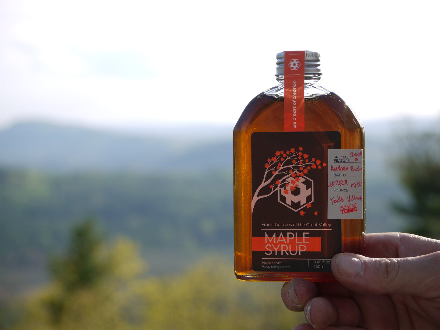 Limited Local Small Batch Wood-Fired Maple Syrup